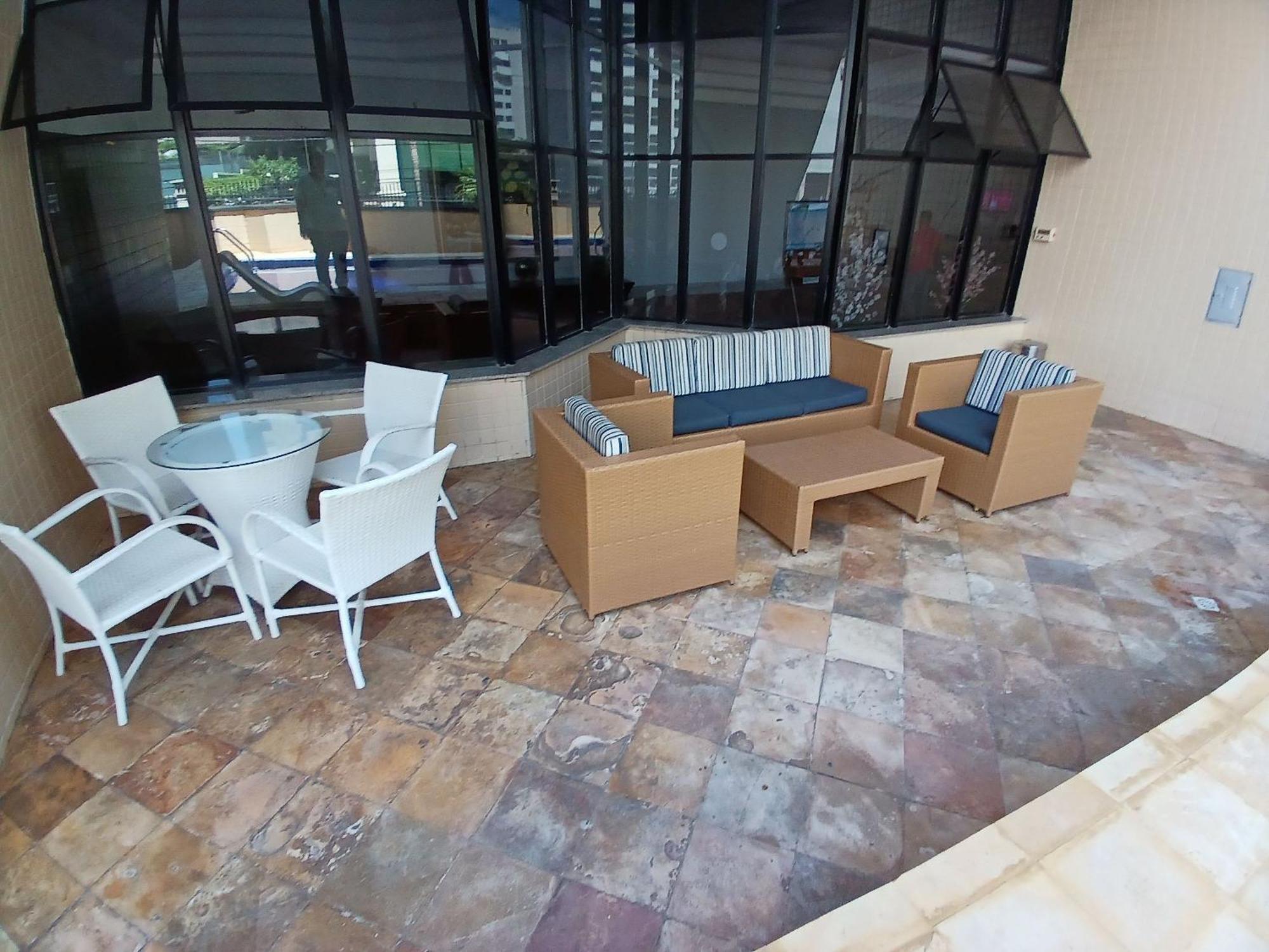 Apartamento Flat New Life Vista Mar Piscina Garagem By Escala Imoveis *